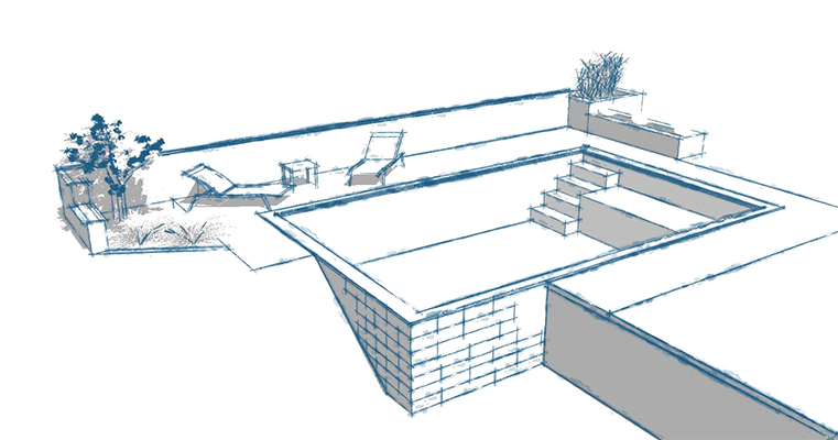 Les étapes d'un projet de piscine