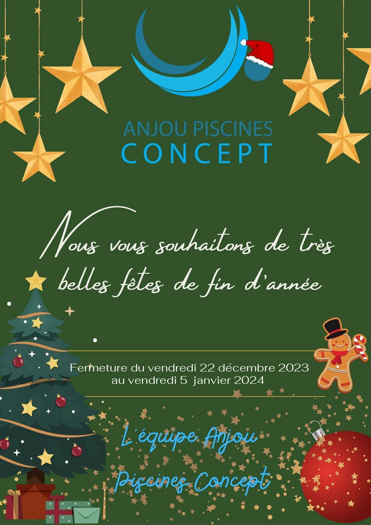 Fêtes de fin d'année 2023